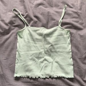 HM Mint Green Cropped Cami
